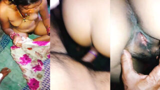 Dehati Bhabhi pussy fucking MMS