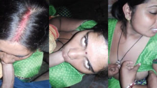 Cheating village Bhabhi sucking dick of Devar