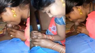 Bihari village Bhabhi blowjob sex on cam