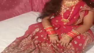 Village wife wedding night sex video