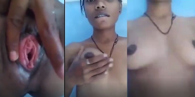 640px x 320px - Naughty village girl fingering pussy on selfie cam - Village Sex Videos