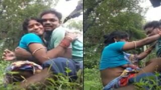 Odia village couple outdoor sex adventure