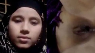 Muslim village wife showing her cute pussy on cam