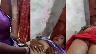 Village Randi boobs and pussy show for money