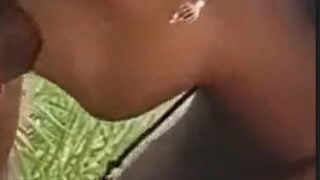 Mallu village girl giving blowjob outdoors