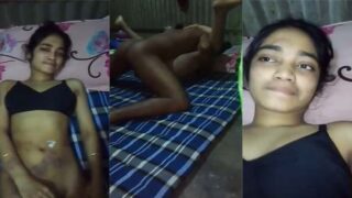 Bangladeshi village wife sex with Devar on cam