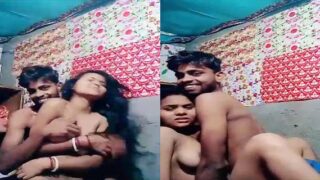 Bijnor village couple hot nude sex on cam