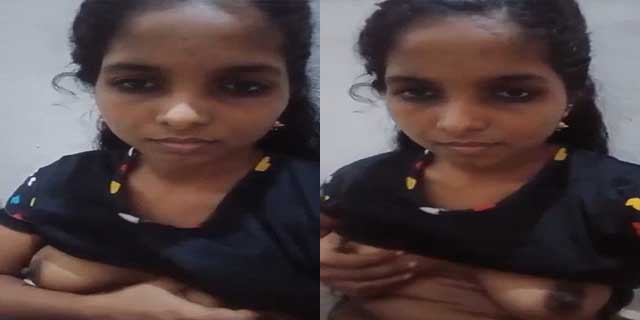 Andhra Village Girls Sex - Andhra village girll showing her boobs on cam