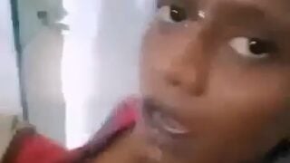 Tamil village slut sex with customer on cam