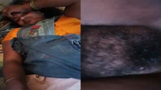 Hairy pussy of Dehati wife exposed on cam by hubby