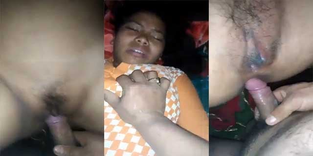 Dehati girl pussy and asshole fucked by lover