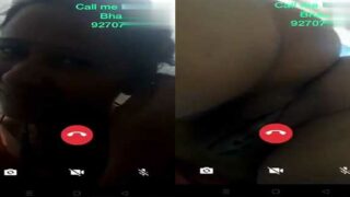 Marathi village wife showing pussy on video call
