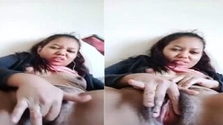 Bengaluru village college girl fingering pussy