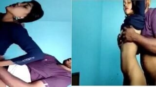 Indian village girl fucking in standing sex mms