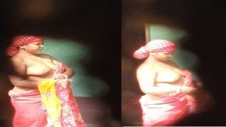 Neighbor Bengali boudi nude bath in hidden cam