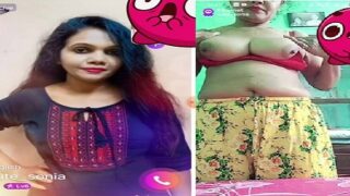 Paid live app girl nude show on video call
