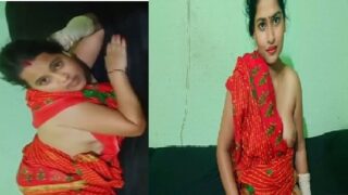Orange saree bhabhi hindi sex videos village