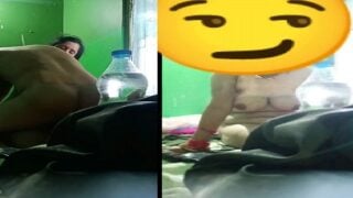 Tamil big aunty sex with husband friend MMS