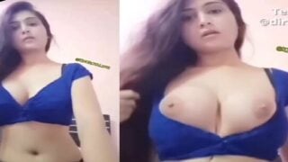 Indian porn star Hiral naked on Telegram