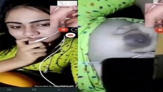 Girlfriend boobs show on call village xxx video