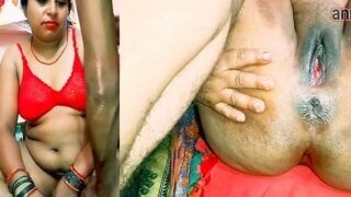 Red bra bhabhi blowjob to devar desi sex video