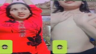 Punjabi village sex girl topless boob play