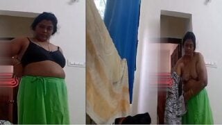 Tamil village wife nude show in hidden cam