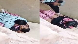 Wife sex outdoors village hidden sex video