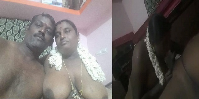 Tamil aunty nude blowjob in Tamil sex video