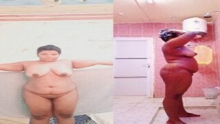 Milky big boobs bhabhi naked bath under shower