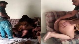 Village Bhabhi fucked by daily wage labors