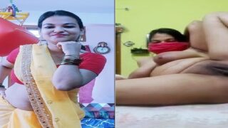 Indian busty girl fingering jungle village pussy