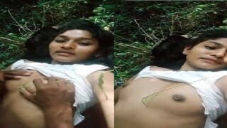 Lovers outdoor sex in jungle Bangladeshi sex MMS