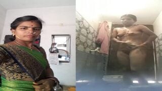 Married mature bhabhi xxx in village naked show