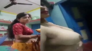 Village girl nude best boobs shown after stripping
