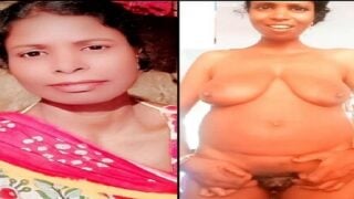 Mature village bhabhi nude show for lover