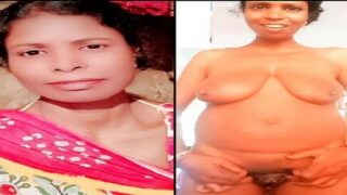 Mature village bhabhi nude show for lover