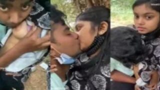 18+ muslim teen gf boob sucked in jungle by village lover