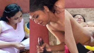 Birthday gift for wife is blowjob and hardcore sex